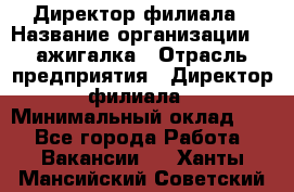 Директор филиала › Название организации ­ Zажигалка › Отрасль предприятия ­ Директор филиала › Минимальный оклад ­ 1 - Все города Работа » Вакансии   . Ханты-Мансийский,Советский г.